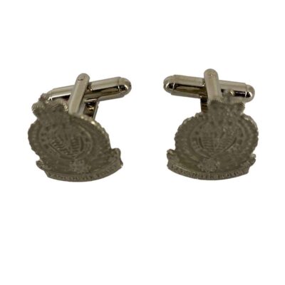crested cufflinks